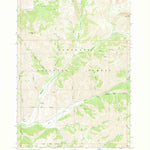 United States Geological Survey Hyndman Peak, ID (1967, 24000-Scale) digital map