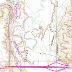 United States Geological Survey Hysham, MT (1960, 24000-Scale) digital map