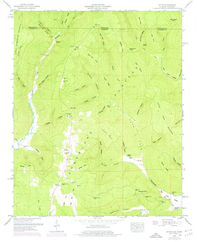 United States Geological Survey Hytop, AL-TN (1948, 24000-Scale) digital map