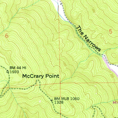 United States Geological Survey Hytop, AL-TN (1948, 24000-Scale) digital map
