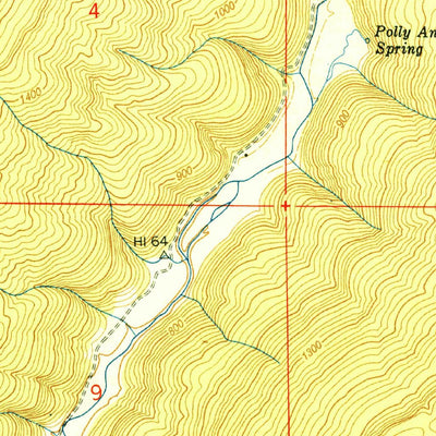United States Geological Survey Hytop, AL-TN (1951, 24000-Scale) digital map