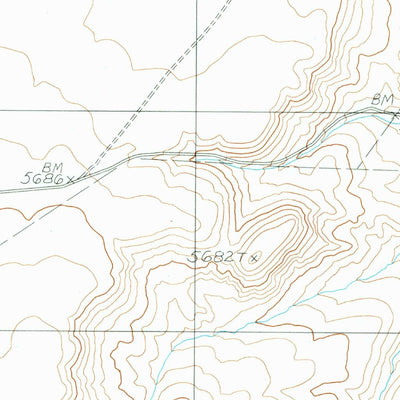 United States Geological Survey I L Ranch, NV (1987, 24000-Scale) digital map