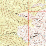 United States Geological Survey I X L Canyon, NV (1972, 24000-Scale) digital map