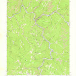United States Geological Survey Iaeger, WV (1964, 24000-Scale) digital map