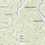 United States Geological Survey Iaeger, WV (2023, 24000-Scale) digital map