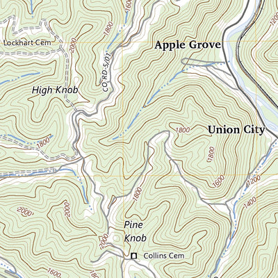 United States Geological Survey Iaeger, WV (2023, 24000-Scale) digital map