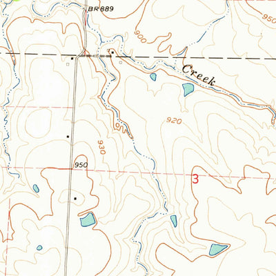 United States Geological Survey Iantha, MO (1962, 24000-Scale) digital map