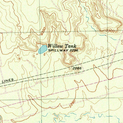 United States Geological Survey Iatan, TX (1951, 24000-Scale) digital map