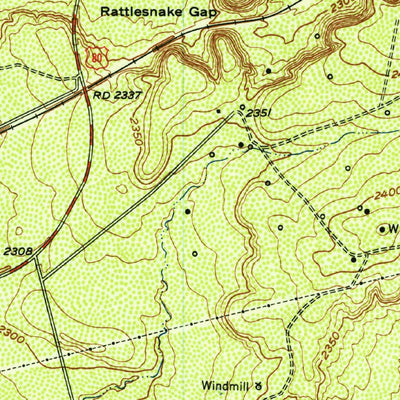 United States Geological Survey Iatan, TX (1952, 24000-Scale) digital map