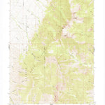 United States Geological Survey Ibapah Peak, UT (1972, 24000-Scale) digital map