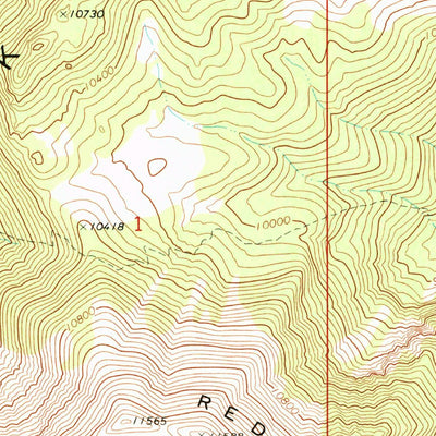 United States Geological Survey Ibapah Peak, UT (1972, 24000-Scale) digital map