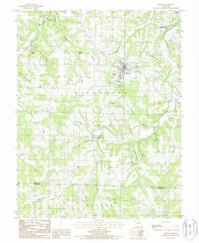 United States Geological Survey Iberia, MO (1987, 24000-Scale) digital map