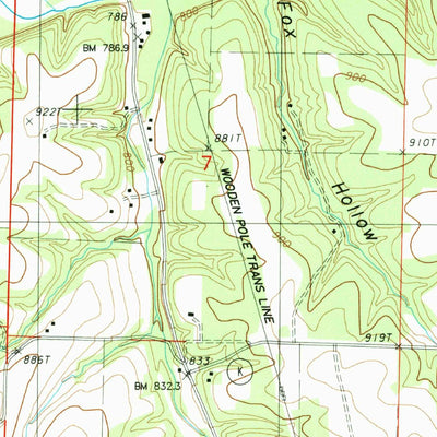 United States Geological Survey Iberia, MO (1987, 24000-Scale) digital map