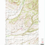 United States Geological Survey Ibex Mountain, MT (1951, 24000-Scale) digital map