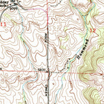 United States Geological Survey Ibex Mountain, MT (1951, 24000-Scale) digital map