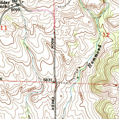 United States Geological Survey Ibex Mountain, MT (1951, 24000-Scale) digital map