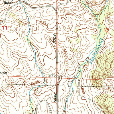 United States Geological Survey Ibex Mountain, MT (2000, 24000-Scale) digital map
