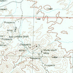 United States Geological Survey Ibex Peak, AZ (1990, 24000-Scale) digital map