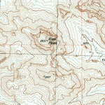 United States Geological Survey Ibex Peak, AZ (1990, 24000-Scale) digital map