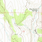United States Geological Survey Ibex Peak, ID (1977, 24000-Scale) digital map