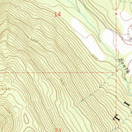 United States Geological Survey Ibex Peak, MT (1966, 24000-Scale) digital map