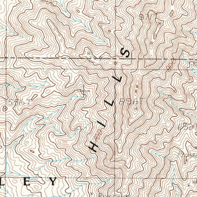 United States Geological Survey Ibex Spring, CA (1985, 24000-Scale) digital map