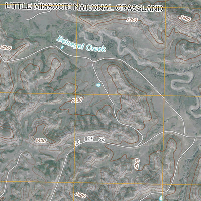 United States Geological Survey Ice Box Canyon, ND (2011, 24000-Scale) digital map