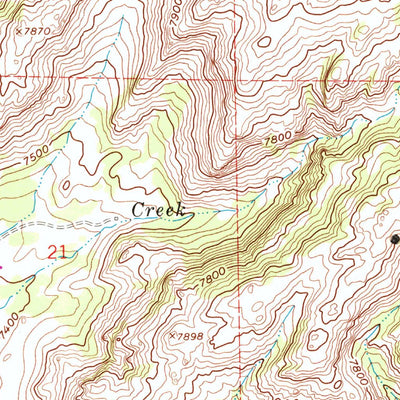 United States Geological Survey Ice Cave Mountain, WY (1960, 24000-Scale) digital map