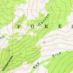 United States Geological Survey Ice Cave Peak, UT (1965, 24000-Scale) digital map