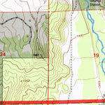 United States Geological Survey Ice Cave Peak, UT (1996, 24000-Scale) digital map