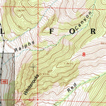 United States Geological Survey Ice Cave Peak, UT (1996, 24000-Scale) digital map