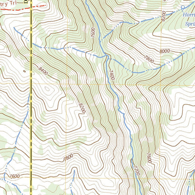United States Geological Survey Ice Cave Peak, UT (2023, 24000-Scale) digital map