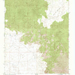 United States Geological Survey Ice Caves SE, NM (1967, 24000-Scale) digital map