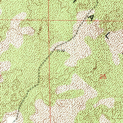 United States Geological Survey Ice Caves SE, NM (1967, 24000-Scale) digital map