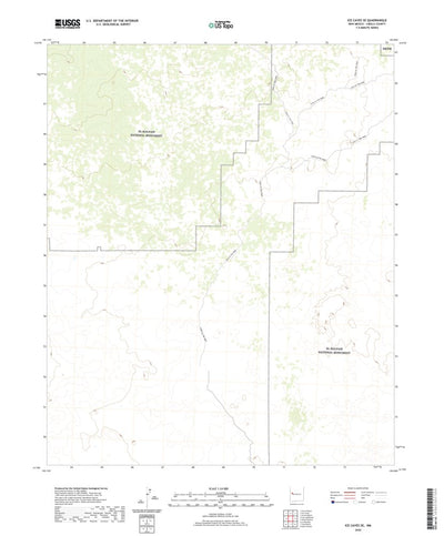 United States Geological Survey Ice Caves SE, NM (2020, 24000-Scale) digital map