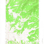 United States Geological Survey Ice Creek, WY (1964, 24000-Scale) digital map