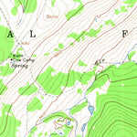 United States Geological Survey Ice Creek, WY (1964, 24000-Scale) digital map