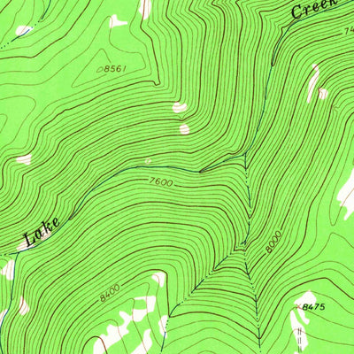 United States Geological Survey Ice Creek, WY (1964, 24000-Scale) digital map