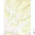 United States Geological Survey Ice Creek, WY (1993, 24000-Scale) digital map