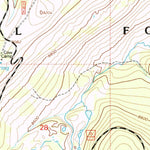 United States Geological Survey Ice Creek, WY (1993, 24000-Scale) digital map
