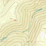 United States Geological Survey Ice Creek, WY (1993, 24000-Scale) digital map