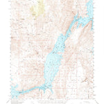 United States Geological Survey Iceberg Canyon, NV-AZ (1953, 62500-Scale) digital map