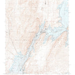United States Geological Survey Iceberg Canyon, NV-AZ (1983, 24000-Scale) digital map