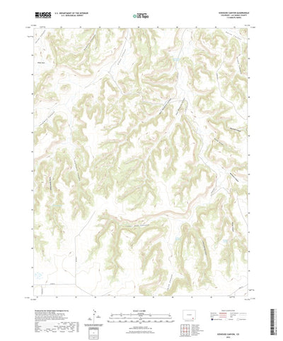 United States Geological Survey Icehouse Canyon, CO (2022, 24000-Scale) digital map