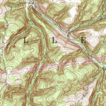 United States Geological Survey Ickesburg, PA (1952, 24000-Scale) digital map