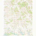 United States Geological Survey Iconium, IA (1982, 24000-Scale) digital map