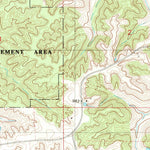 United States Geological Survey Iconium, IA (1982, 24000-Scale) digital map