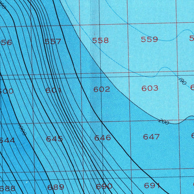 United States Geological Survey Icy Bay, AK (1961, 250000-Scale) digital map