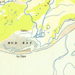 United States Geological Survey Icy Bay D-2 And D-3, AK (1951, 63360-Scale) digital map