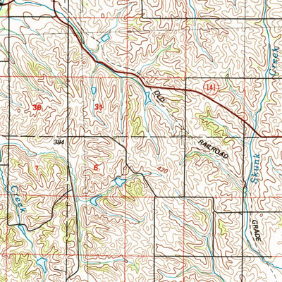 United States Geological Survey Ida Grove, IA (1985, 100000-Scale) digital map